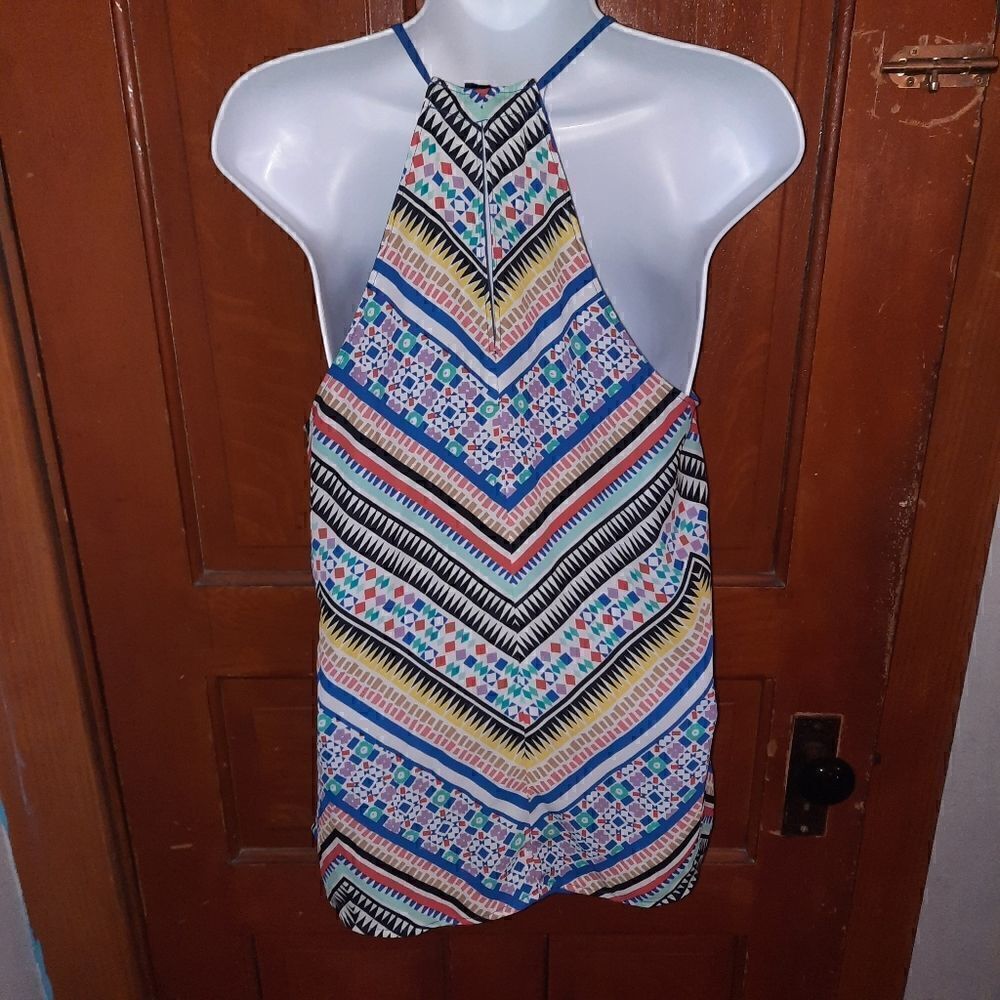 Aztec Print Tank Top  - Picture 2 of 4